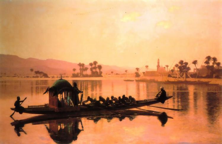 Jean Leon Gerome Excursion of the Harem oil painting image